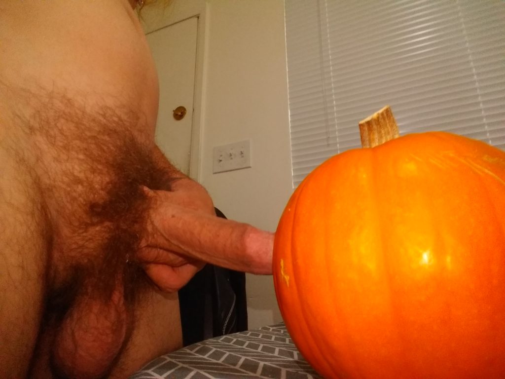 Jack Drago fucks a pumpkin