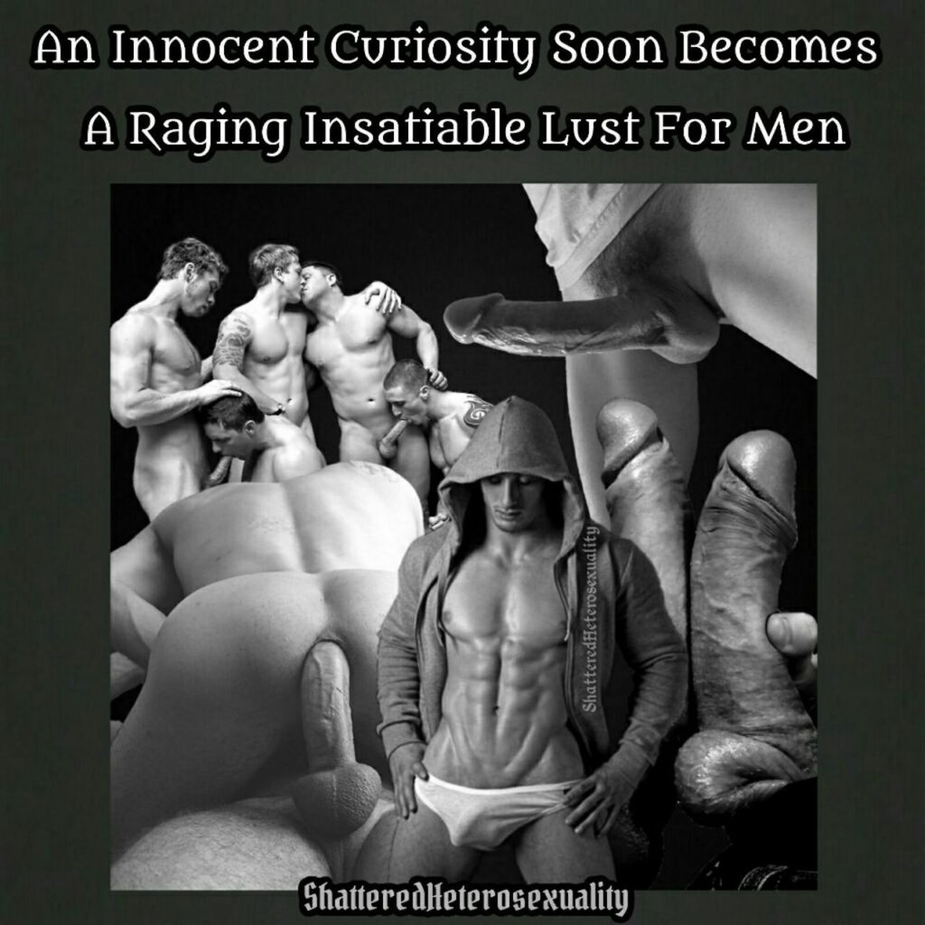 An Innocent Curiosity Soon Becomes A Raging Insatiable Lust For Men
ShatteredHeterosexuality
ShatteredHeterosexuality