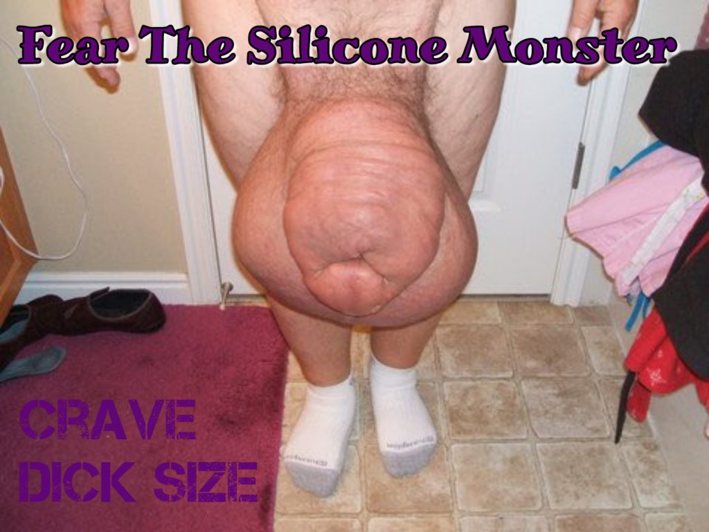 Fear The Silicone Monster
CRAVE DICK SIZE