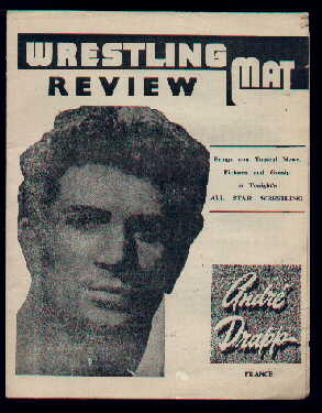 WRESTLING REVIEW MAT
ALL STAR WRESTLING
Andre Drapp
FRANCE