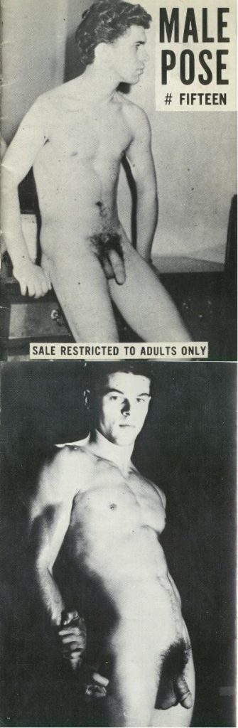 MALE POSE # FIFTEEN
SALE RESTRICTED TO ADULTS ONLY