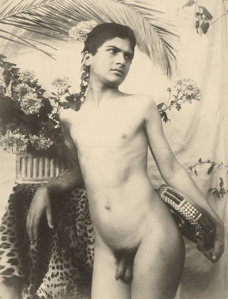 Figure photographer Wilhelm von Gloeden (1856-1931) was an early photographer working in the late 19th and 20th centuries and pioneered the male artistic nude in photography.