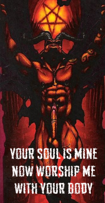 YOUR SOUL IS MINE NOW WORSHIP ME WITH YOUR BODY