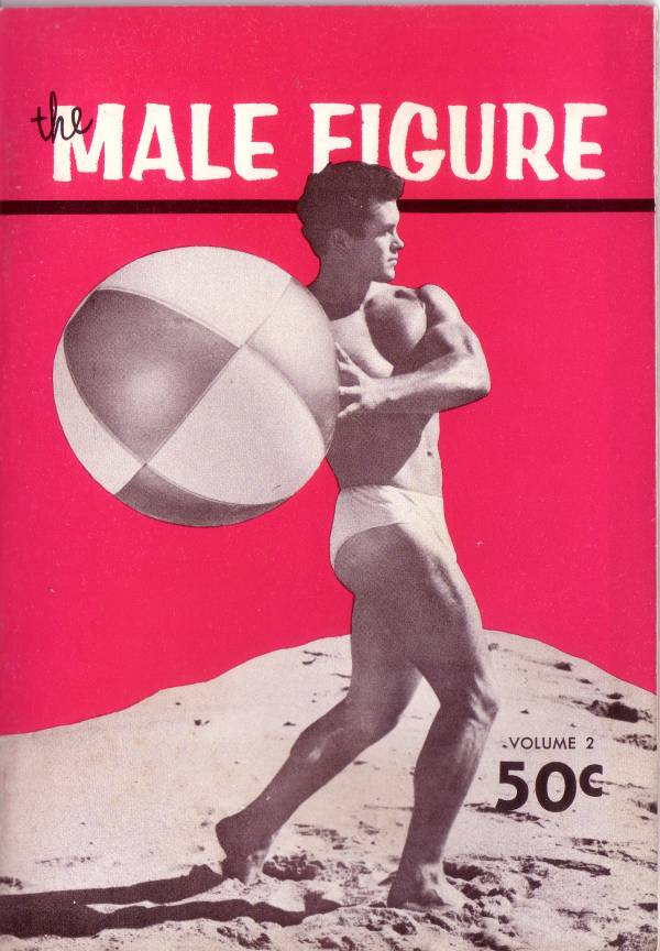 Bodybuilder Bill Melby on the cover of The Male Figure.