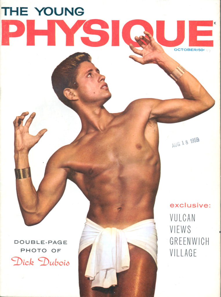 Dick Dubois, Steve Wengryn, Mark Nixon and many others featured in this complete "The Young Physique" from October 1958.  Featuring work from Vulcan, Arax, Art Craft, and more.