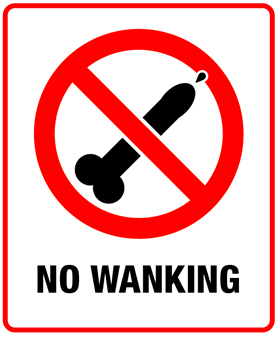 NO WANKING