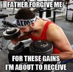 FATHER FORGIVE ME
FOR THESE GAINS I'M ABOUT TO RECEIVE
