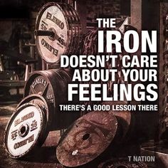 ELEWO
THE DOESN'T CARE ABOUT YOUR FEELINGS THERE'S A GOOD LESSON THERE
FOS
T NATION
IRON