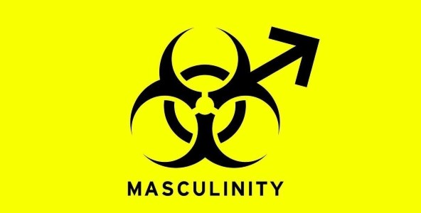 toxic masculinity
(male sign with bioharzard sign in place of the circle)