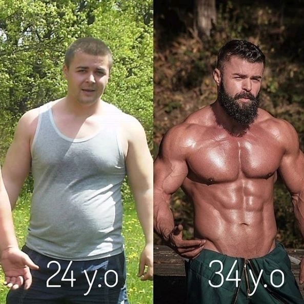 24 y.o vs 34 y.o.