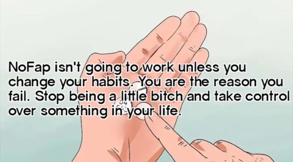 NoFap isn't going to work unless you change your habits. You are the reason you fail. Stop being a little bitch and take control over something in your life!