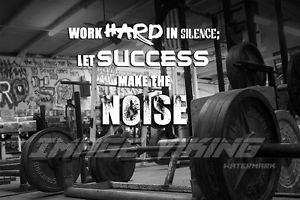 WORK HARD IN SILENCE; LET SUCCESS
MAKE THE NOISE
EMPLE THING