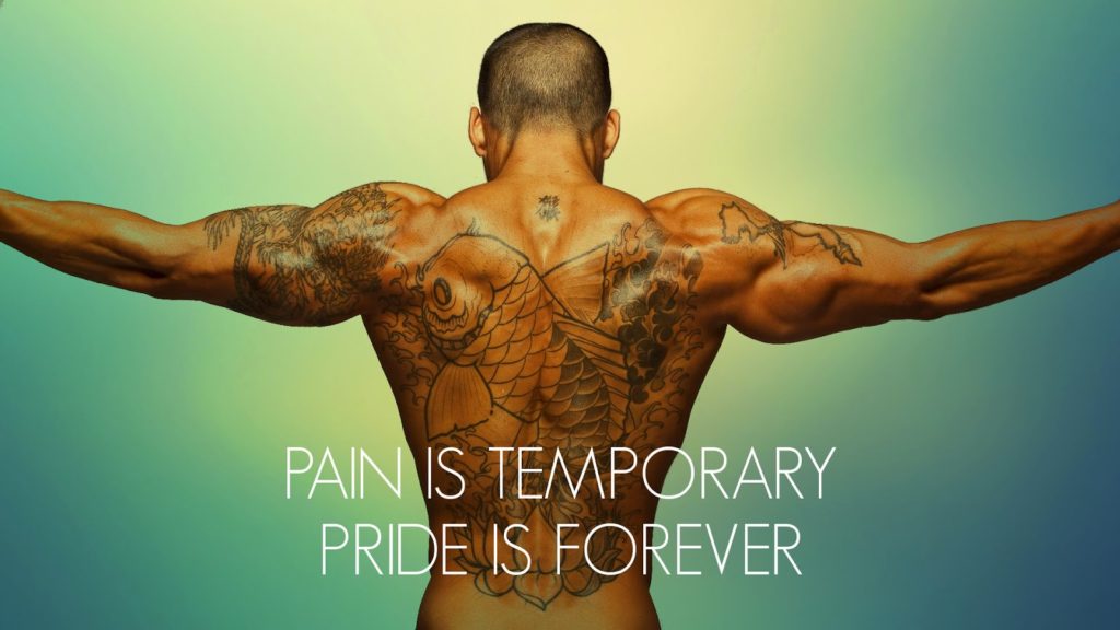 PAIN IS TEMPORARY PRIDE IS FOREVER