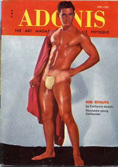 Bob Estalatia photographed by Cal Models for Adonis Magazine in the early 50s.