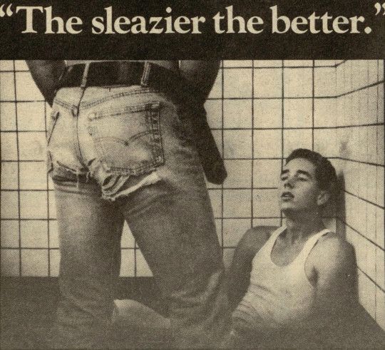 "The Sleazier the better."