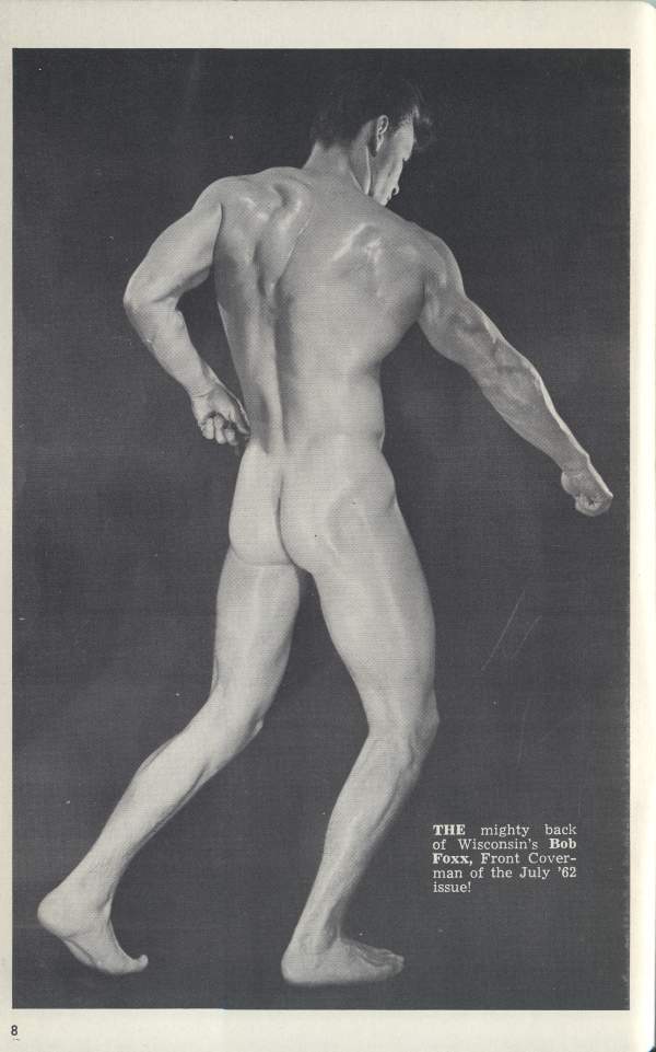 THE mighty back of Wisconsin's Bob Foxx, Front Cover- man of the July '62 issue!
8