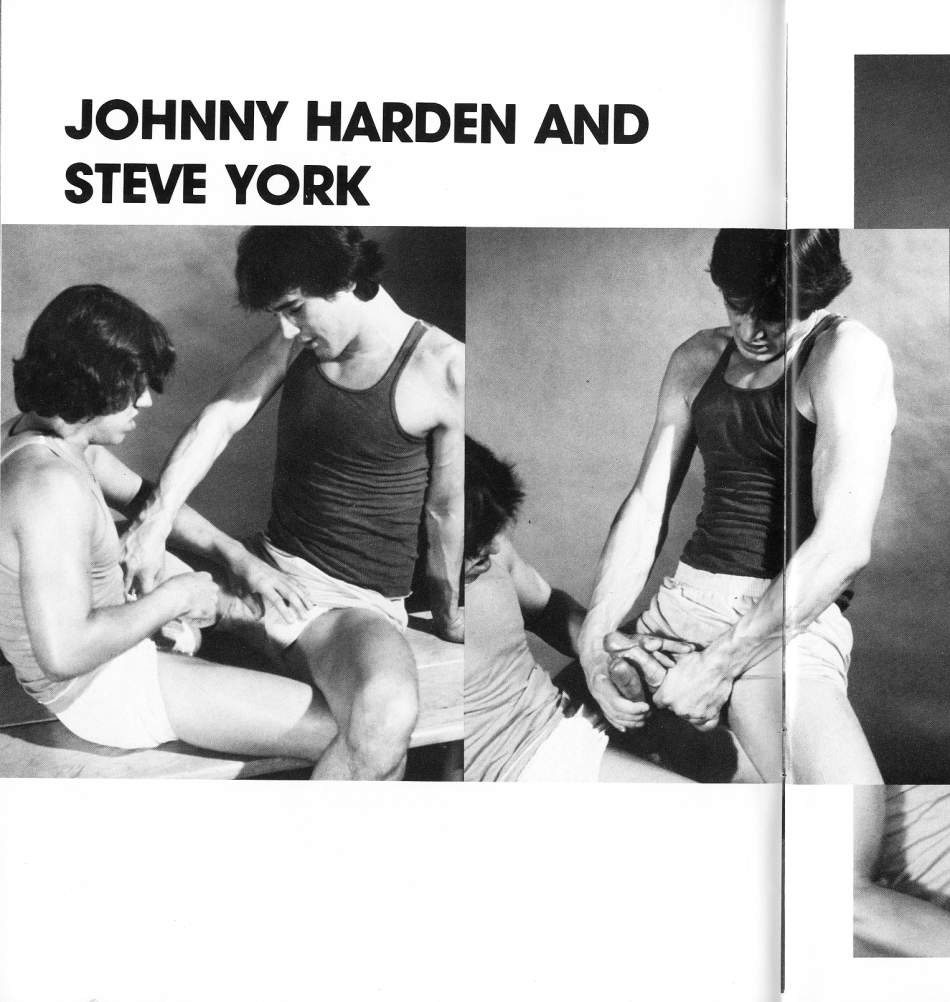 Johnny Harden and Steve York centerfold