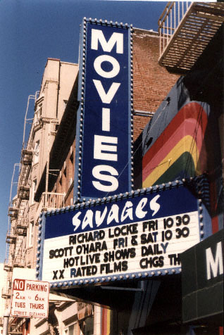 MOVIES
SAVAGES
RICHARD LOCKE FRI 1030 SCOTT O'HARA FRI&SAT 10 30 HOTLIVE SHOWS DAILY XX RATED FILMS CHGS TH
NO PARKING 2AM 6AM TUES THURS