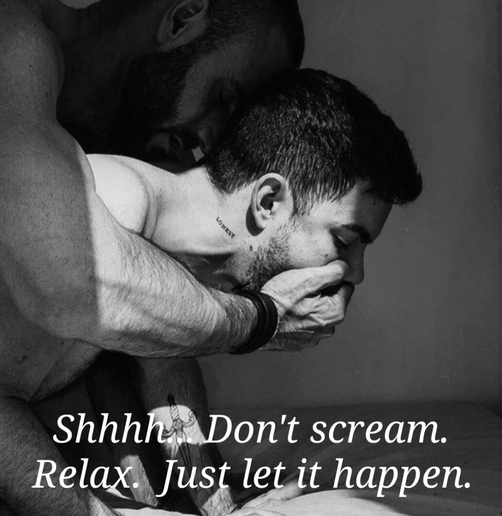 Shhh. Don't scream, just relax and let it happen.