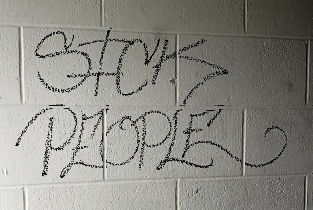 SICK PEOPLE graffiti