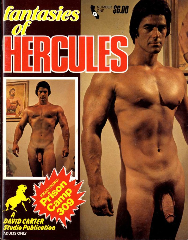 NUMBER ONE $6.00
fantasies HERCULES
E
FEATUR Prison Camp 309
A DAVID CARTER Studio Publication ADULTS ONLY