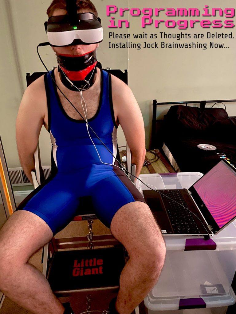 Programming in Progress
Please wait as Thoughts are Deleted.
Installing Jock Brainwashing Now...
Little Giant