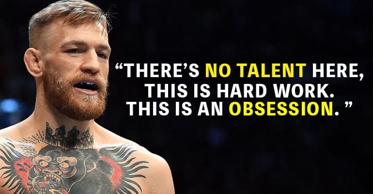 "THERE'S NO TALENT HERE, THIS IS HARD WORK. THIS IS AN OBSESSION."