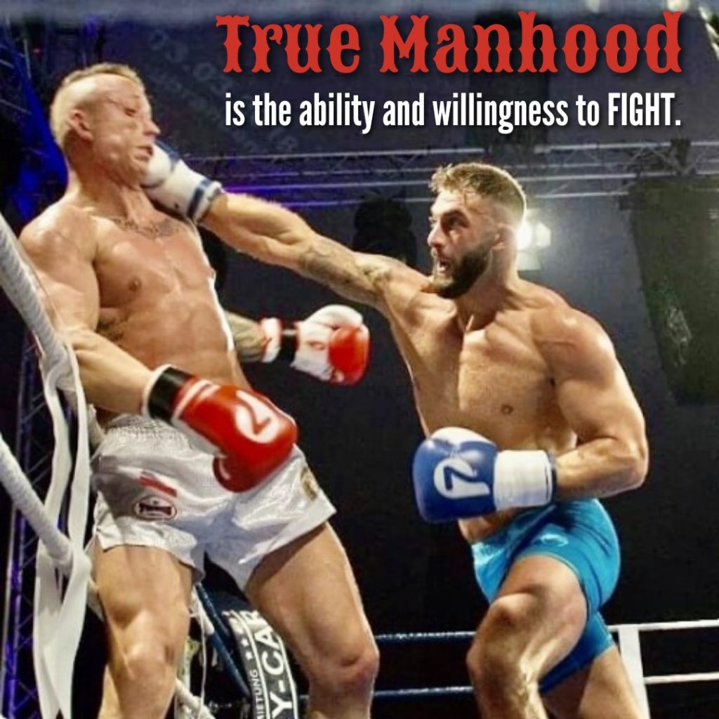 True Manhood
is the ability and willingness to FIGHT.
MIETUNG
Y-CAR