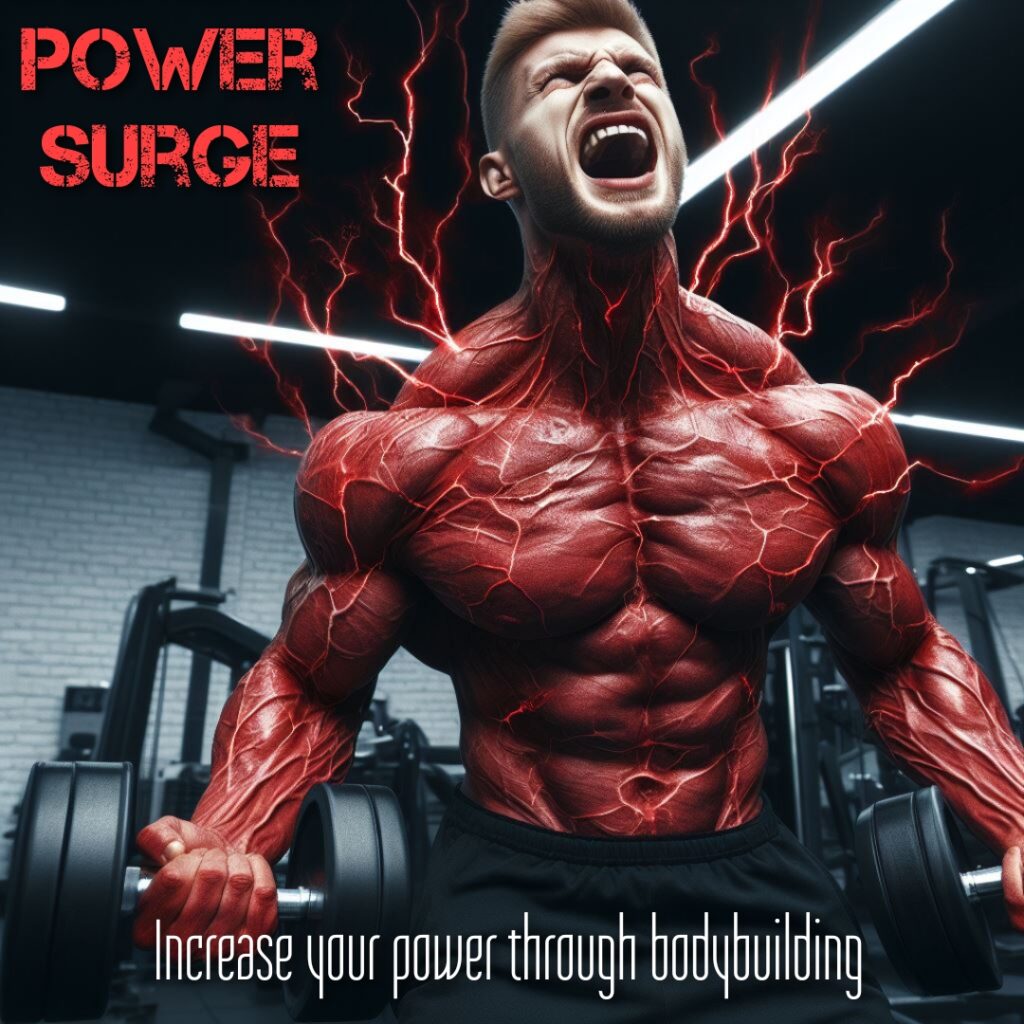 POWER SURGE
Increase your power through bodybuilding