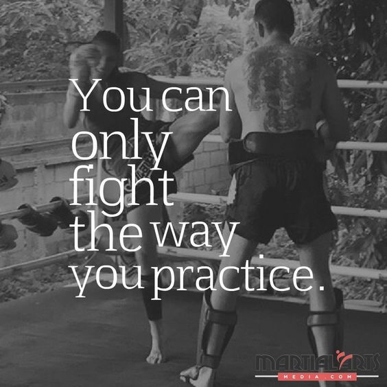 You can only fight the way you practice.
MARTIAL DIS
MEDIA COM