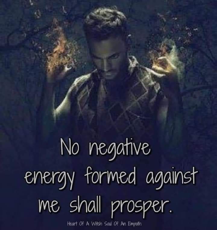 No negative energy formed against me shall prosper.
Heart Of A Witch Soul Of An Empath