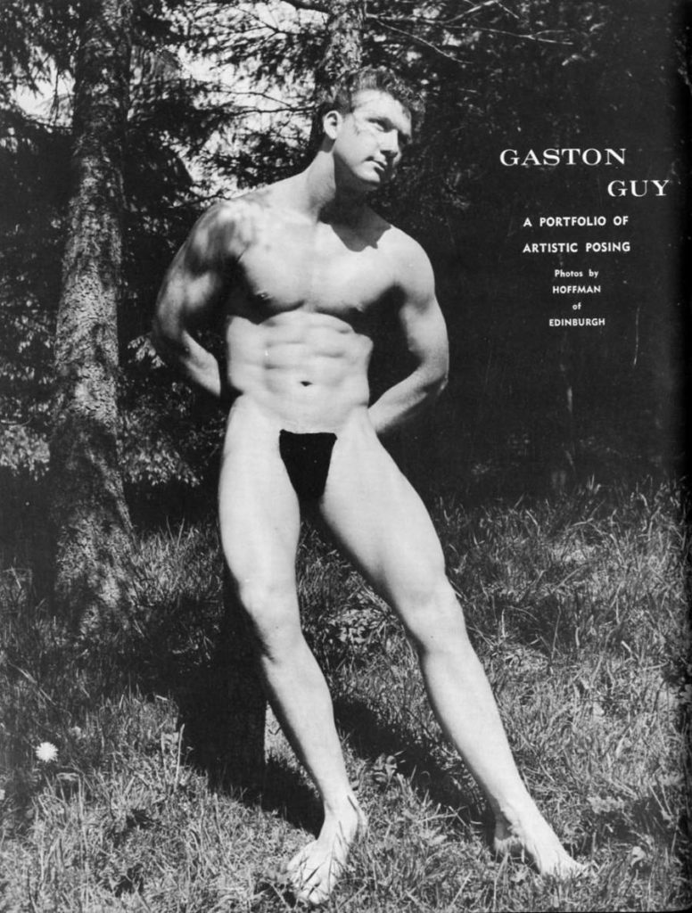 GASTON GUY
A PORTFOLIO OF ARTISTIC POSING Photos by HOFFMAN of EDINBURGH